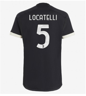 Juventus Manuel Locatelli #5 Tredje trøje 2023-24 Kort ærmer